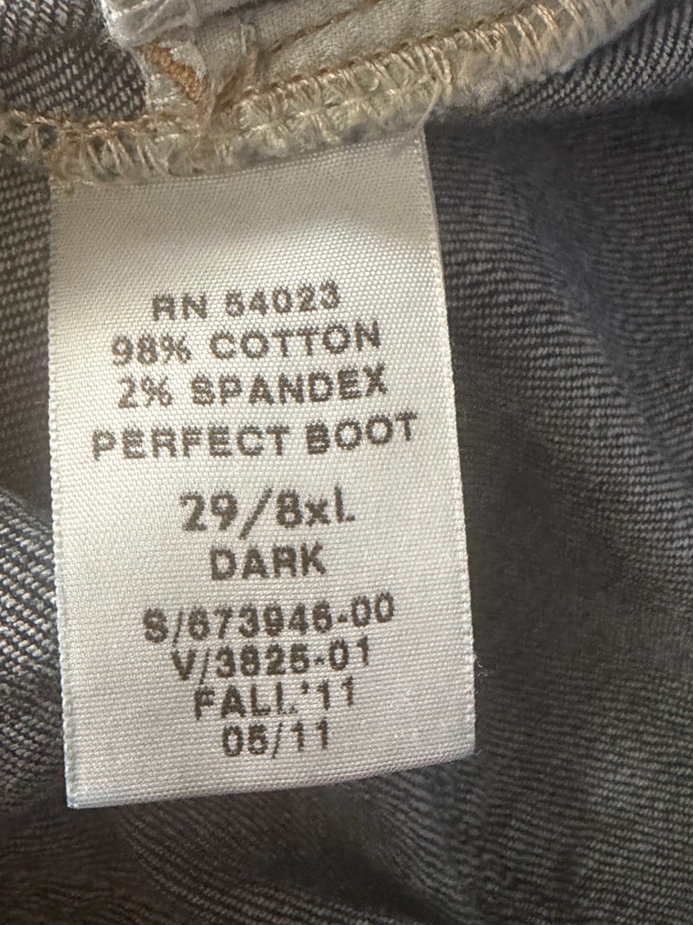 GAP•Perfect Bootcut Mid Rise Jeans-Long Inseam - Picture 8 of 8